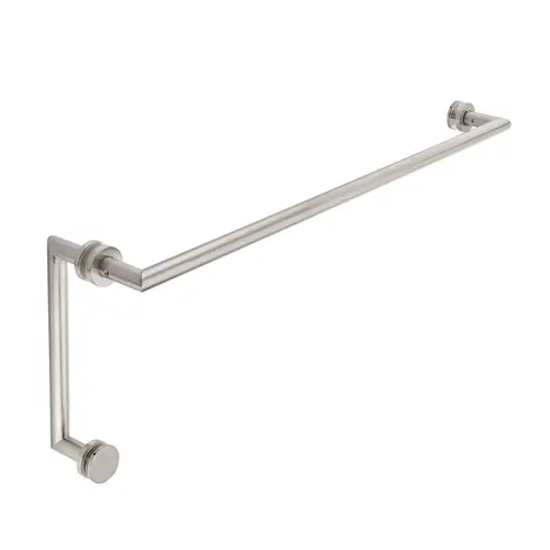 Coda 24" c/c Towel Bar x 8" c/c Pull - Brushed Nickel Coda 24" c/c Towel Bar x 8" c/c Pull - Brushed Nickel