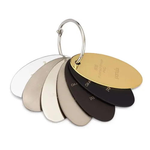 Portals Brass Finish Sample Ring Portals Brass Finish Sample Ring