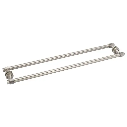 Concerto 24" c/c Back-to-Back Towel Bar - Brushed Nickel Concerto 24" c/c Back-to-Back Towel Bar - Brushed Nickel