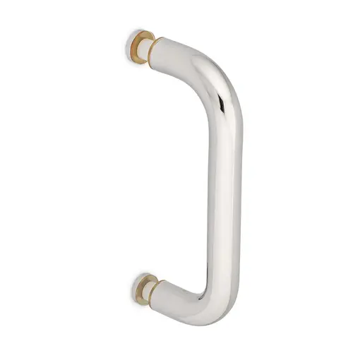 Opus II 6" c/c Single-Sided Pull - Polished Nickel Opus II 6" c/c Single-Sided Pull - Polished Nickel