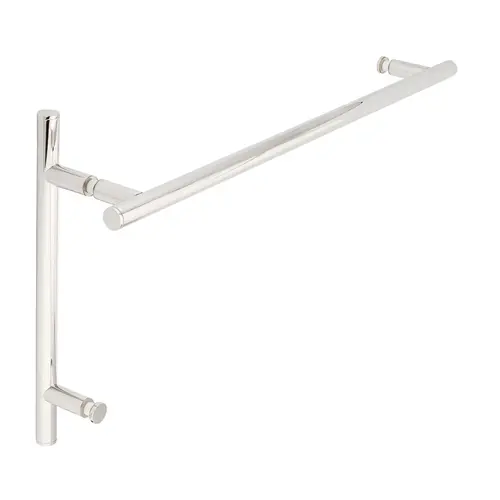 Counterpoint 18" c/c Towel Bar x 6" c/c Pull - Polished Nickel Counterpoint 18" c/c Towel Bar x 6" c/c Pull - Polished Nickel