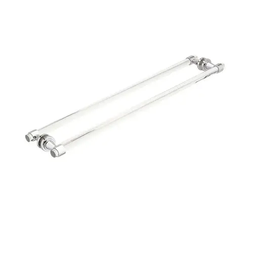 Overture 18" c/c Back-to-Back Towel Bar - Polished Chrome