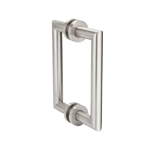 Coda 6" c/c Back-to-Back Pull - Brushed Nickel Coda 6" c/c Back-to-Back Pull - Brushed Nickel