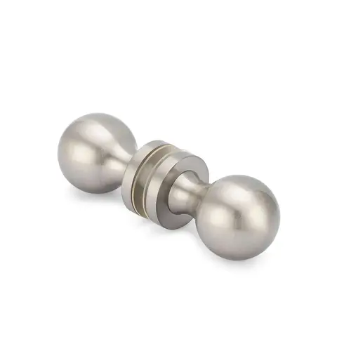 Coda Back-to-Back Knob - Brushed Nickel Coda Back-to-Back Knob - Brushed Nickel