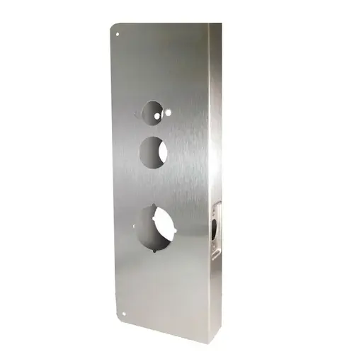 Classic Wrap Around for Simplex 1000, E2000, 4000, and 5000 with 2-3/4" Backset and 1-3/4" Door Stainless Steel Finish Classic Wrap Around for Simplex 1000, E2000, 4000, and 5000 with 2-3/4" Backset and 1-3/4" Door Stainless Steel Finish