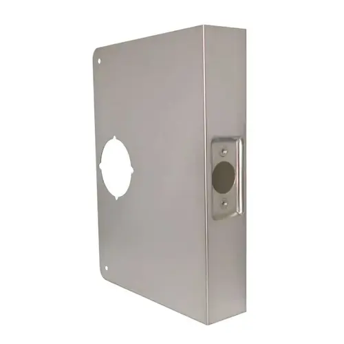 Classic Wrap Around for Extended and Converted Backset with 5" Backset and 1-3/4" Door Stainless Steel Finish