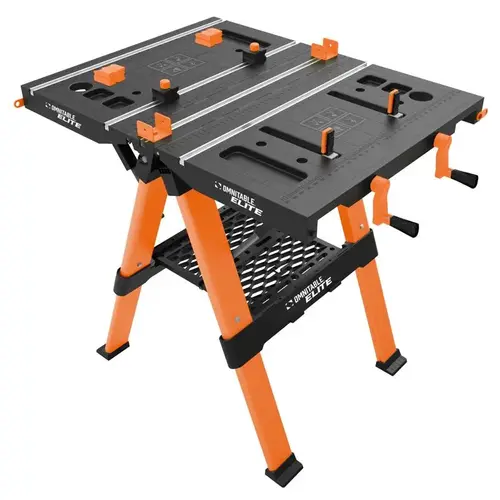 Folding Work Table 24.8" L X 33" W X 32" H 440 lb. cap. Black Folding Work Table 24.8" L X 33" W X 32" H 440 lb. cap. Black