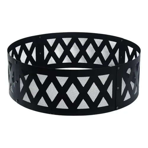 Fire Pit 36" W Steel Round Wood Fire Pit 36" W Steel Round Wood