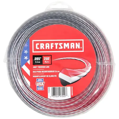 Trimmer Line Professional Grade .095" D X 250 ft. L Trimmer Line Professional Grade .095" D X 250 ft. L