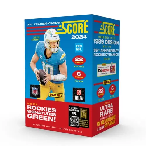 Trading Cards NFL 2024 Score Football Blaster Box