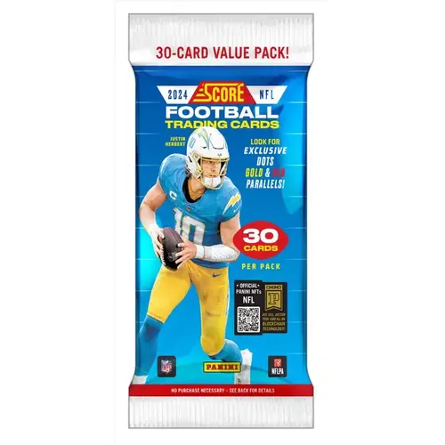 Trading Cards NFL 2024 Score Football Fat Pack