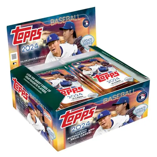 Trading Cards 2024 Baseball Update Series Multicolored Multicolored - pack of 20