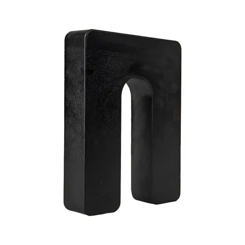 3/4" X 3" X 4" Horse Shoe Shims, Black - pack of 200