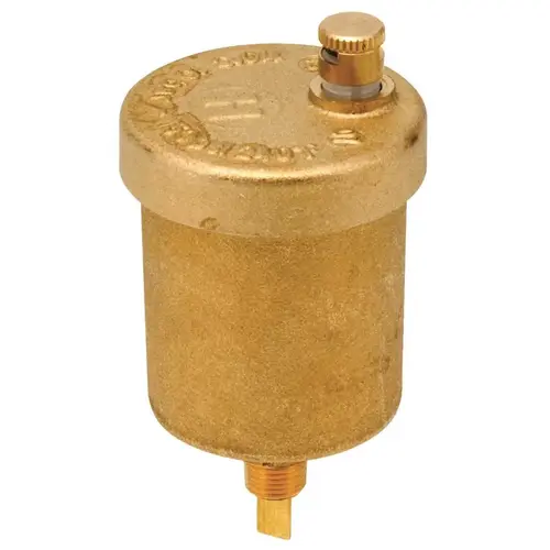 1/8" NPT Goldtop Universal Air Vent Connector Heating/Cooling Systems