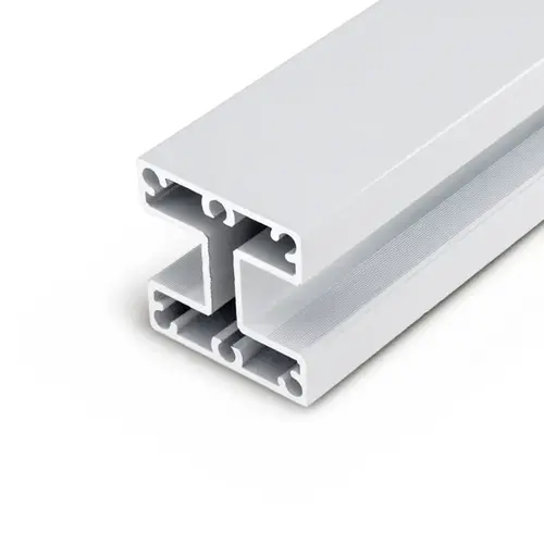 2-3/8" Square Aluminum Windscreen Post - 60" Tall - Traffic White 2-3/8" Square Aluminum Windscreen Post - 60" Tall - Traffic White