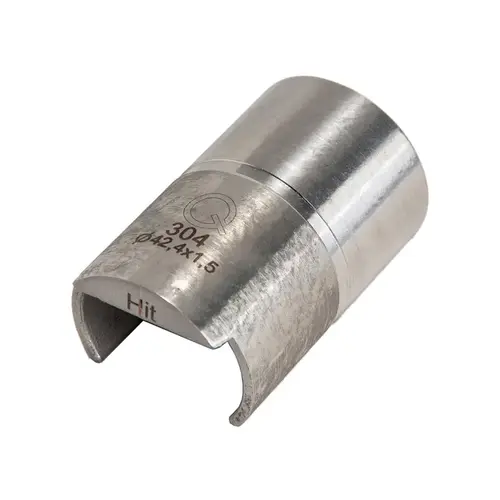 Top Rail Connector Sleeve - Brushed Stainless Top Rail Connector Sleeve - Brushed Stainless