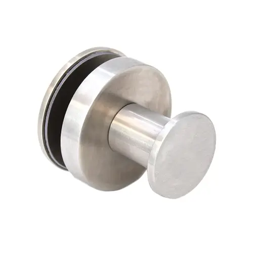 Thru-Glass Towel/ Robe Hook - Brushed Nickel Thru-Glass Towel/ Robe Hook - Brushed Nickel