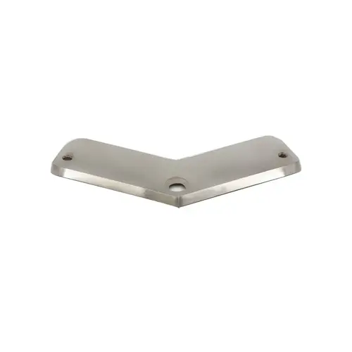 135 Degree Post Saddle For 1.9" Round Top Rail - Brushed Stainless 135 Degree Post Saddle For 1.9" Round Top Rail - Brushed Stainless
