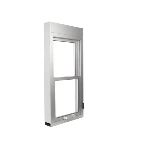 Automatic Vertical Window - 24" x 48" - Satin Anodized Automatic Vertical Window - 24" x 48" - Satin Anodized