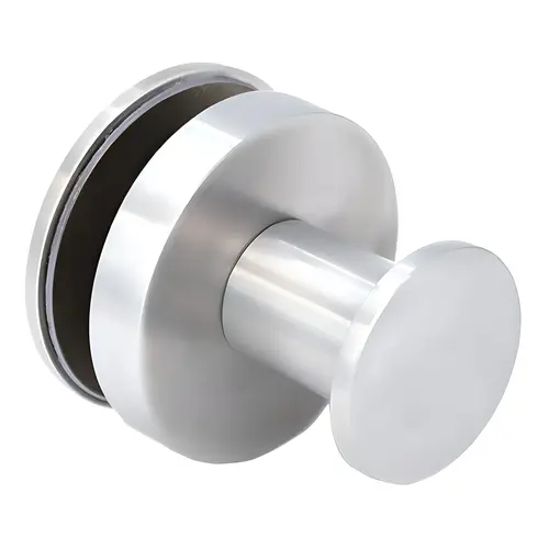 Thru-Glass Towel/Robe Hook - Polished Chrome