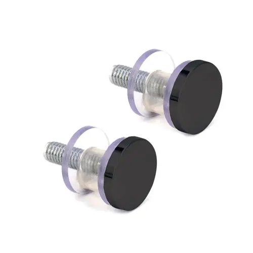 Single-Sided Handle Cap/Stud Set - Matte Black Single-Sided Handle Cap/Stud Set - Matte Black