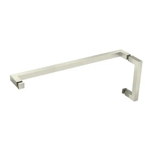 6" X 18" Square Pull /Towel Bar Combo - Polished Nickel 6" X 18" Square Pull /Towel Bar Combo - Polished Nickel