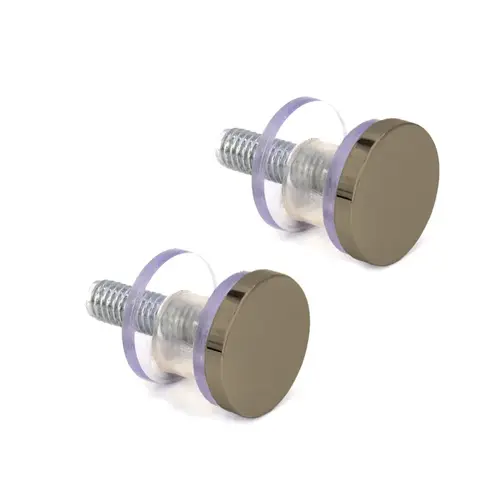 PHRN Handle Stud Replacement M6-1 Thread 3/4" Diameter (2 Pcs.) - Brushed Bronze PHRN Handle Stud Replacement M6-1 Thread 3/4" Diameter (2 Pcs.) - Brushed Bronze