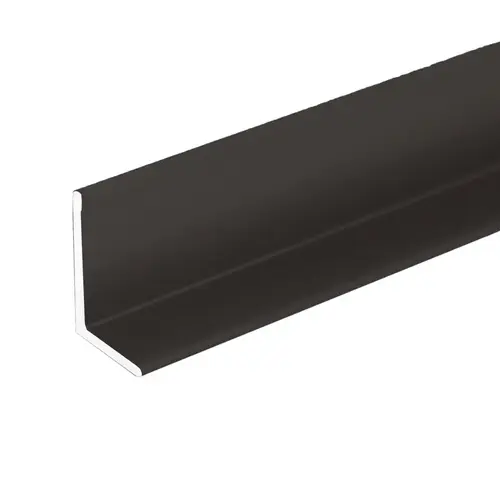 5/16" Alum L-Angle Extrusion Matte Black 24" Length - pack of 10 5/16" Alum L-Angle Extrusion Matte Black 24" Length - pack of 10