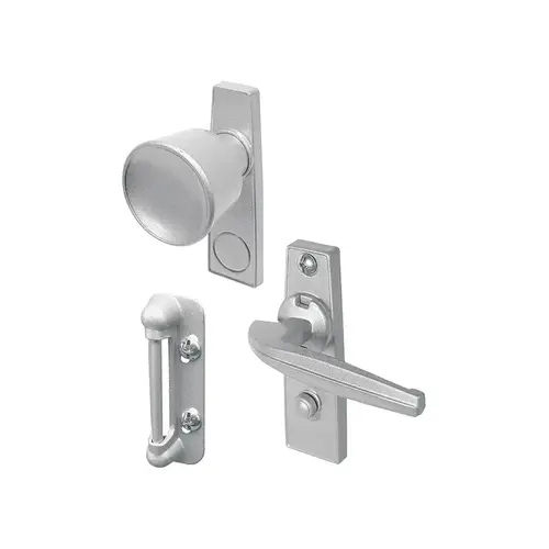 Tulip Knob Latch - 1-3/4" Mounting Holes - Aluminum (1 Set) Tulip Knob Latch - 1-3/4" Mounting Holes - Aluminum (1 Set)