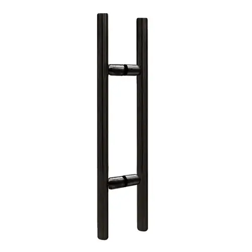 Ladder Pull 1-1/4" 24" Overall - Dark Bronze Anodized Ladder Pull 1-1/4" 24" Overall - Dark Bronze Anodized
