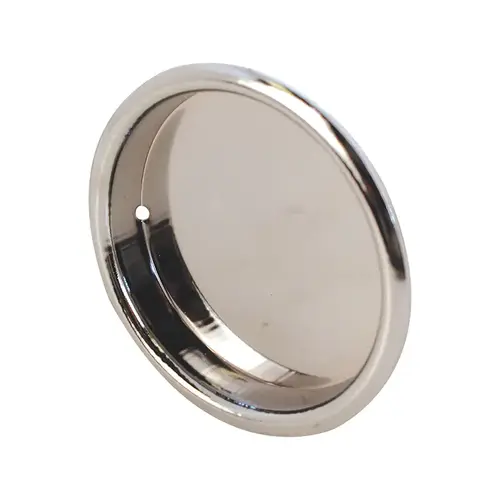 4" Round Chrome Plated By-Pass Door Pull Handle - pack of 2 4" Round Chrome Plated By-Pass Door Pull Handle - pack of 2