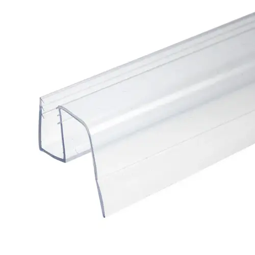 Clear Bottom Wipe With Drip Rail 40" for NAPA Sliding Shower Door System