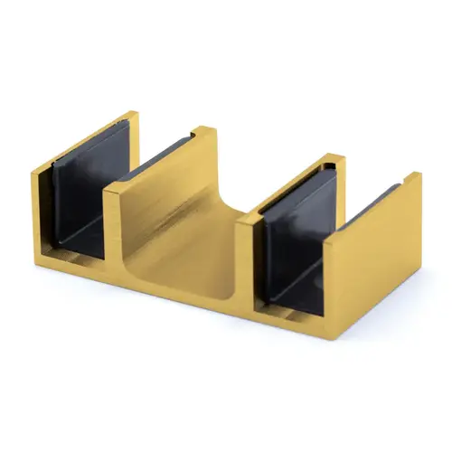 Napa Bottom Guide - Satin Brass