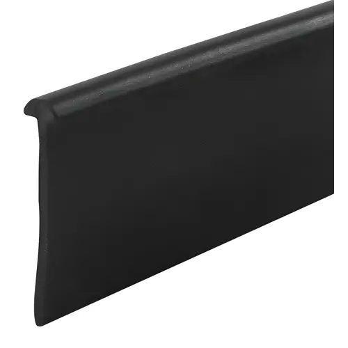 Shower Door Bottom Seal 36" Half Round - Black Shower Door Bottom Seal 36" Half Round - Black