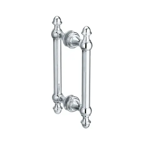 Noble Series 8" Back-to-Back Pull - Polished Chrome