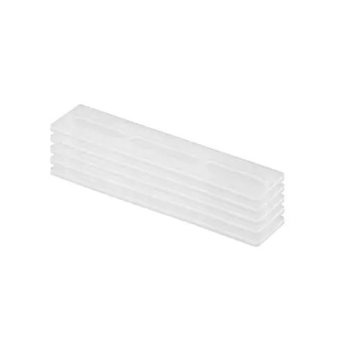 5/8" Nylon By-Pass Door Bottom Guide Carpet Riser - pack of 5 5/8" Nylon By-Pass Door Bottom Guide Carpet Riser - pack of 5