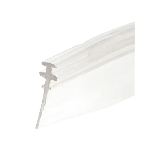 Shower Door Bottom Sweep - 36" Length x 5/32" Wide - Vinyl - Clear (Single Pack) Shower Door Bottom Sweep - 36" Length x 5/32" Wide - Vinyl - Clear (Single Pack)