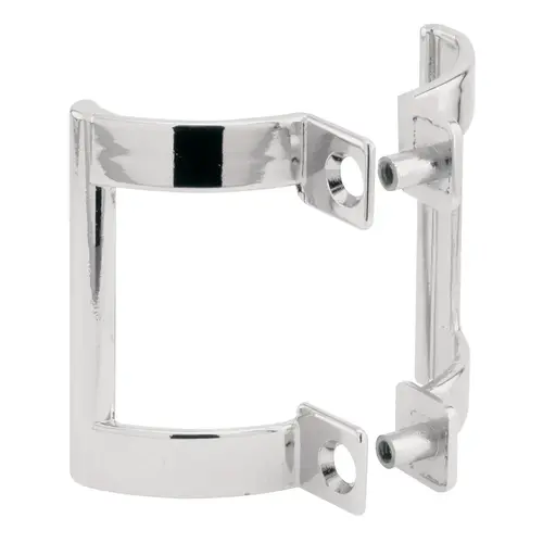 Shower Door Handle Set - 2" Chrome