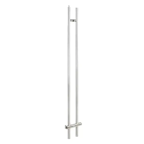 Top Locking Ladder Pulls - 72" Brushed Stainless Top Locking Ladder Pulls - 72" Brushed Stainless