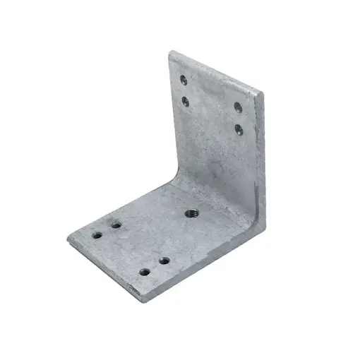 Zinc Plated Steel Mounting Angle - 5" x 5" x 4" - 5/16" Thick - pack of 10 Zinc Plated Steel Mounting Angle - 5" x 5" x 4" - 5/16" Thick - pack of 10