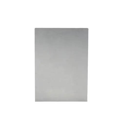 Cladding End Cap For Precision Lock Base Shoe 68 - Brushed Stainless 316 Cladding End Cap For Precision Lock Base Shoe 68 - Brushed Stainless 316