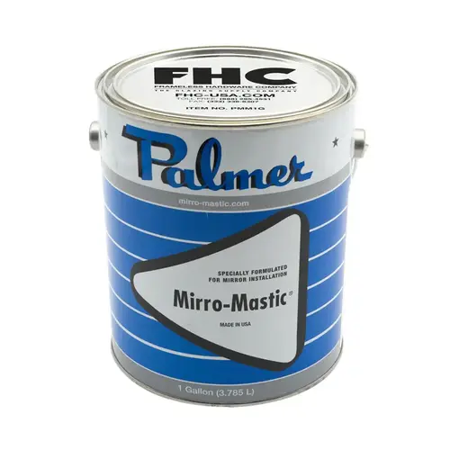 Palmer Mirro-Mastic - Gallon - Black Palmer Mirro-Mastic - Gallon - Black