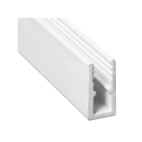5/16" Extruded Window Frame - 94" Long - White 5/16" Extruded Window Frame - 94" Long - White