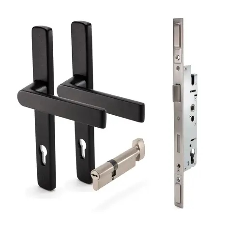 G52 Mortise Handle Kit Swing-Out - Matte Black
