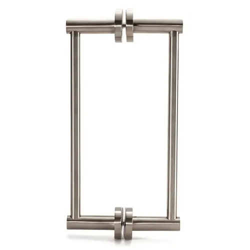 Valera 8" Center-To-Center Back-To-Back Pull - Brushed Nickel Valera 8" Center-To-Center Back-To-Back Pull - Brushed Nickel