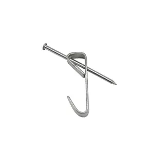 FHC CPH30 Picture Hangers with Nails - Holds 30 lbs - Bulk - pack of 100