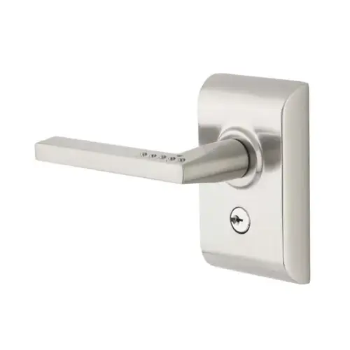Helios Left Hand Liscio Electronic Keypad Storeroom Leverset with Bluetooth Programming Satin Nickel Finish Helios Left Hand Liscio Electronic Keypad Storeroom Leverset with Bluetooth Programming Satin Nickel Finish