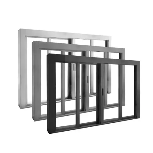 Manual Deluxe Sliding Window OXXO with Aluminum Full Bottom Track - Powder Coat Finish Manual Deluxe Sliding Window OXXO with Aluminum Full Bottom Track - Powder Coat Finish