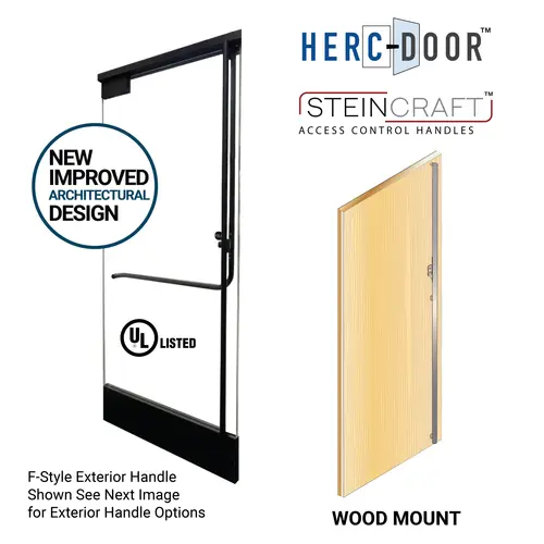 Dummy Handle "FS" Exterior Pull Handle RHR Top Wood Door Mount - Polished Brass Dummy Handle "FS" Exterior Pull Handle RHR Top Wood Door Mount - Polished Brass