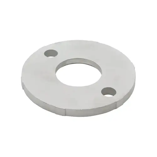 Concrete Flange 4-3/4" Diameter For 1.9" O.D. Pipe Rail - Mill Stainless Steel Concrete Flange 4-3/4" Diameter For 1.9" O.D. Pipe Rail - Mill Stainless Steel